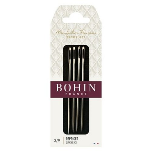 Aiguilles à repriser et à réparer n°3 à 9 bohin 00568