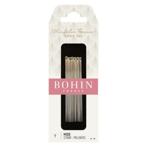 Aiguilles à bâtir et à froncer (mode) n°7 bohin 00618