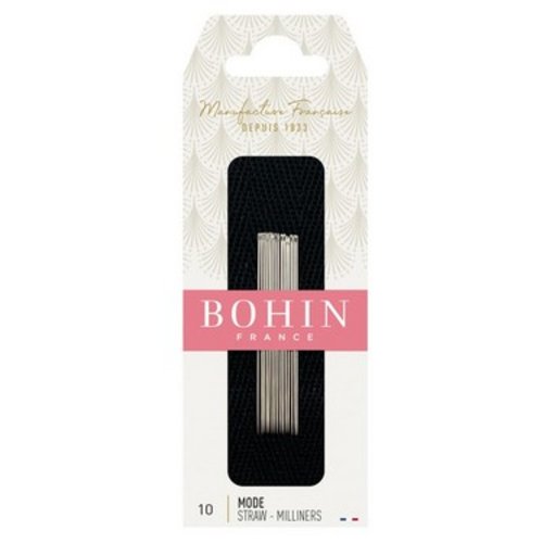 Aiguilles à bâtir et à froncer (mode) n°10 bohin 00622