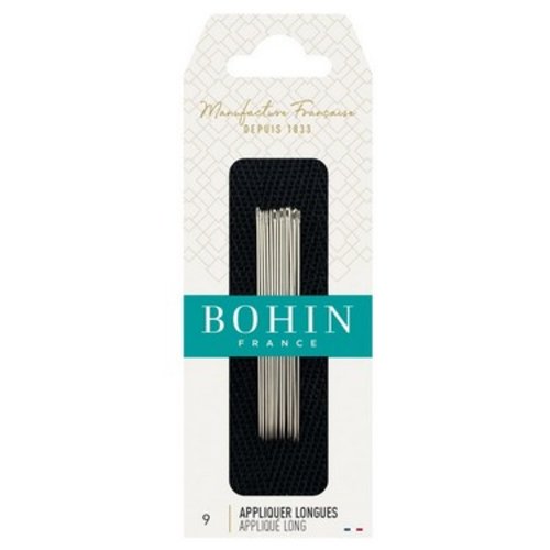 Aiguilles à coudre - spéciales appliqué n°9 bohin 00623