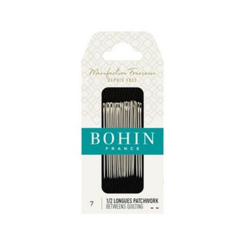 Aiguilles courtes pour patchwork n°7 bohin 00318