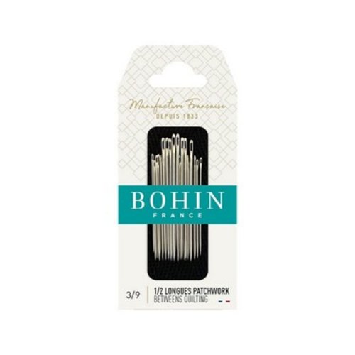 Aiguilles courtes pour patchwork n°3 à 9 bohin 00368