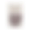 Renforts coudes et genoux  - thermocollants - imitation daim - 9,5 x 14 cm gris clair bohin 61633