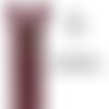 Fermeture eclair 75cm bordeaux séparable pour blouson de la marque eclair-prestil z19