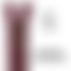Fermeture eclair 50cm bordeaux séparable pour blouson de la marque eclair-prestil z19