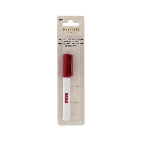 Crayon colle textile temporaire bohin 65504