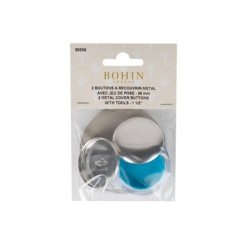 Boutons à recouvrir 38 mm bohin 90006