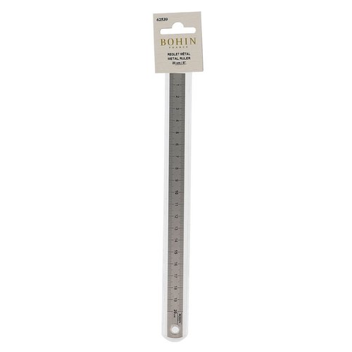 Réglet en métal 20 cm bohin 62539