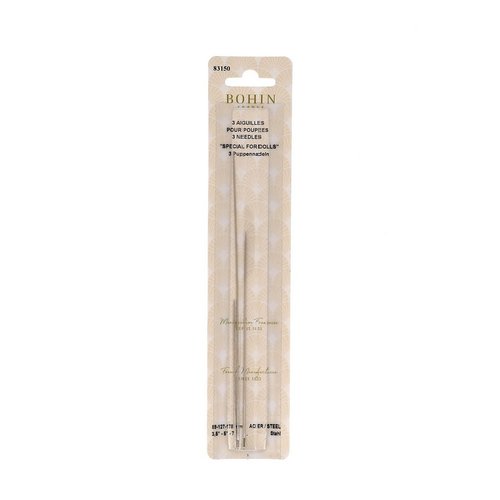 Aiguilles pour la fabrication de poupées bohin 83150