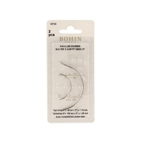 Aiguilles courbes assortiment n°2 à 4 bohin 83799