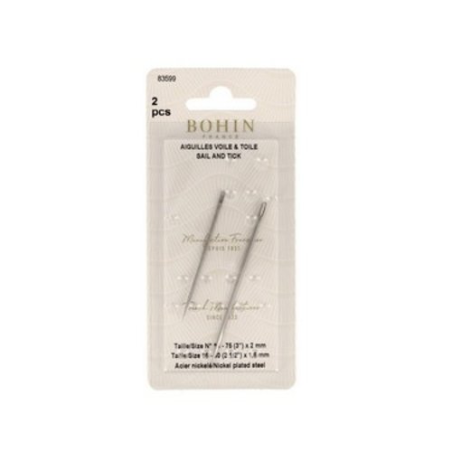 Aiguilles voiles n°14 et n°16 - assortiment bohin 83599