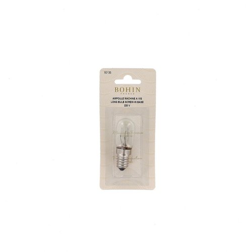 Ampoule machine à coudre 220v - à vis bohin 92135