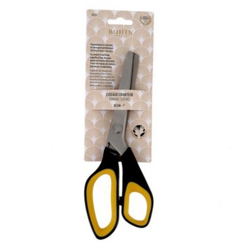 Ciseaux cranteur anneaux plastique bohin 25122