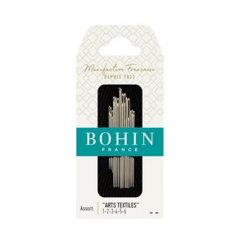 Assortiment d'aiguilles art textile (fr) bohin 01098