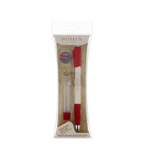 Crayon craie porte-mine + 6 mines blanches bohin 91473