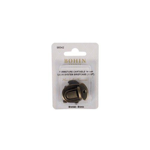 Petit fermoir pour cartable bronze bohin 98542