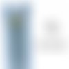 Fermeture eclair métal bleu ciel 15cm non séparable pour jean's de la marque eclair prym z14