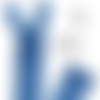 Fermeture eclair 55cm bleu royal séparable pour blouson de la marque eclair-prestil z54.