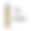 Fermeture eclair 80cm beige antilope séparable pour blouson de la marque eclair-prestil z19