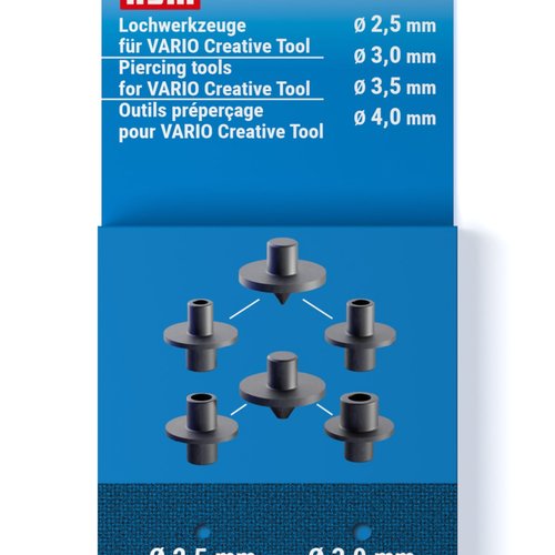 Outil de préperçage pour vario creative tool, 2,5 - 4,0 mm prym 673137