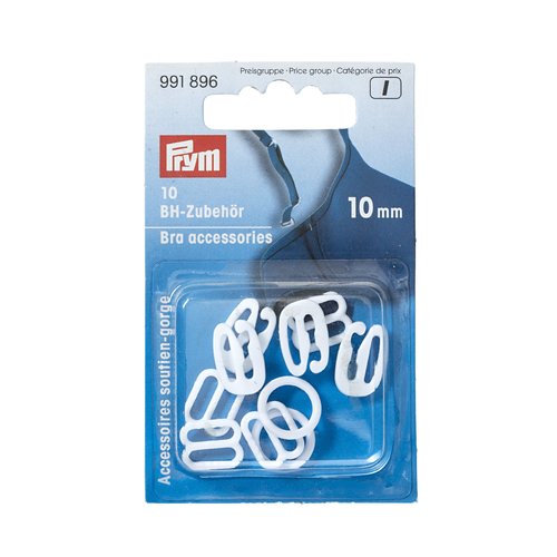 Accessoires soutien-gorge 10mm blanc prym 991896