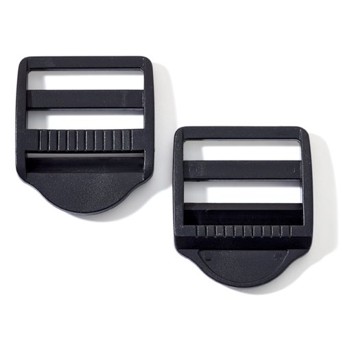 Boucles de réglage 40mm plastique noir prym 416392