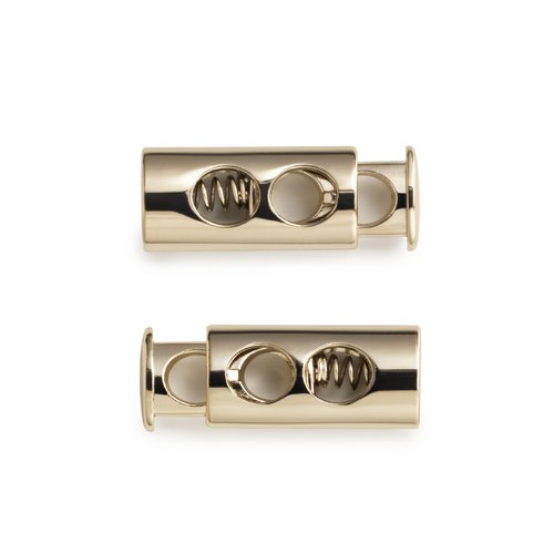 Arrêt cordon or 2 trous prym 416665