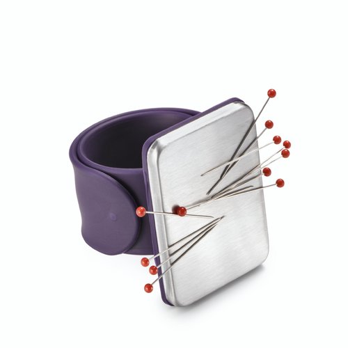 Bracelet pelote épingles magnétique violet prym 610282