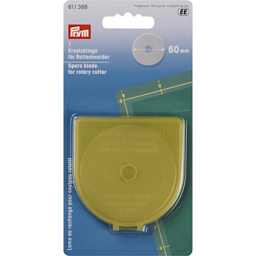 Lames de rechange pour couteaux rotatifs 60mm prym 611388