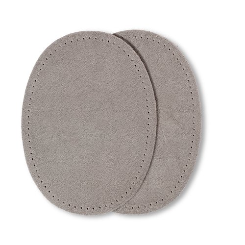 Renfort coude genou 10x14cm gris clair thermocollants et/ou à coudre prym 929381