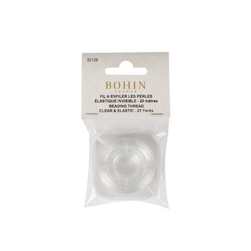 Fil nylon élastique 20m bohin 92126