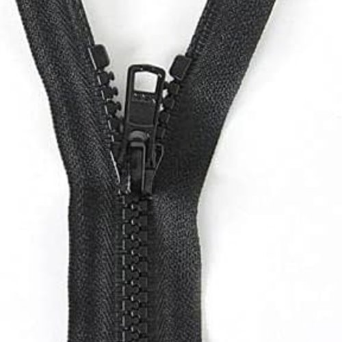Fermeture eclair moulée plastique noire 15cm non séparable de la marque eclair prym z53