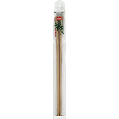 Aiguilles à tricoter à boule bambou 33cm, 6,50mm prym  221120