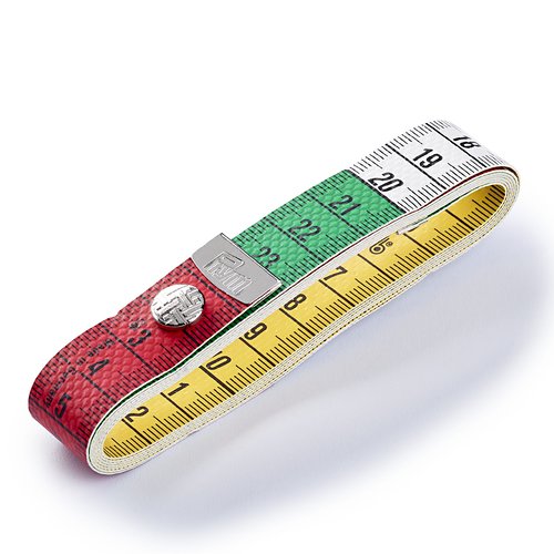 Mètre ruban 150cm/150cm avec bouton prym 282120