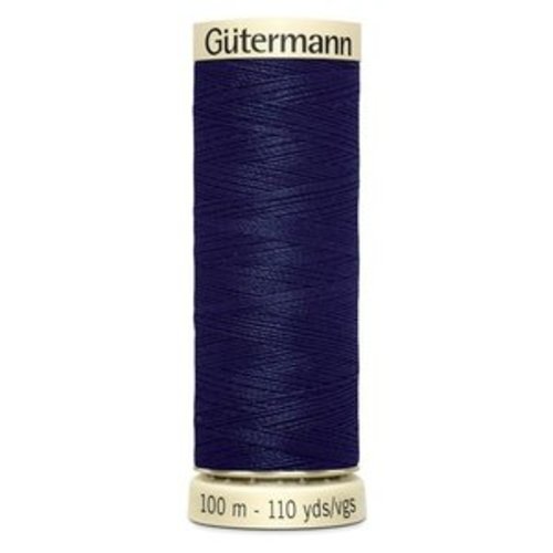 Fil gutermann 100 mètres bleu marine col. 310