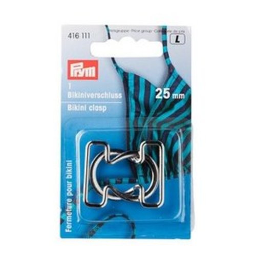 Clips pour bikinis et maillots de bain métal 25mm prym 416111