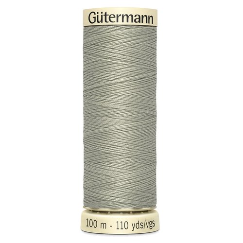 Fil gutermann 100 mètres gris col. 132
