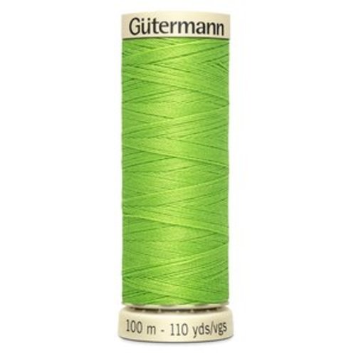 Fil coudre fil gutermann 100 mètres vert anis col. 336