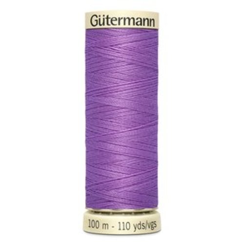 Fil gutermann 100 mètres parme col. 291
