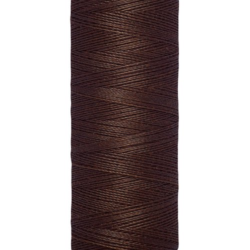 Fil gutermann 100 mètres marron chocolat col. 694