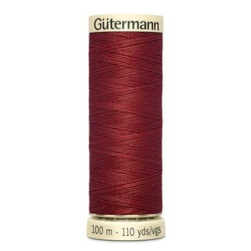 Fil à coudre gutermann rouge bordeaux col. 221