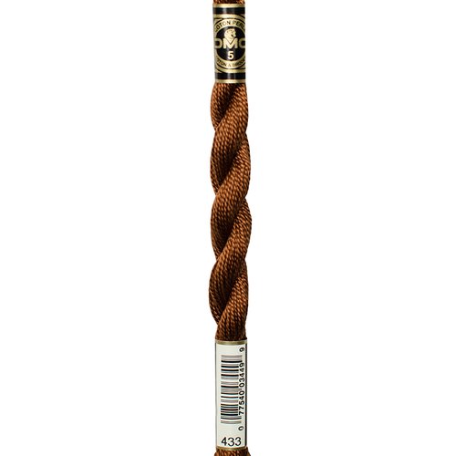 Echeveau coton perlé dmc n°5 col 433