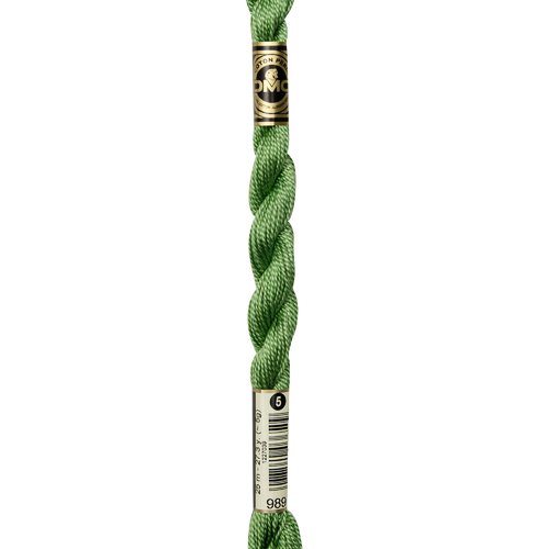Echeveau coton perlé dmc n°5 col 989
