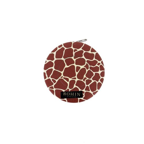 Metre enrouleur bohin collection sauvage modèle girafe