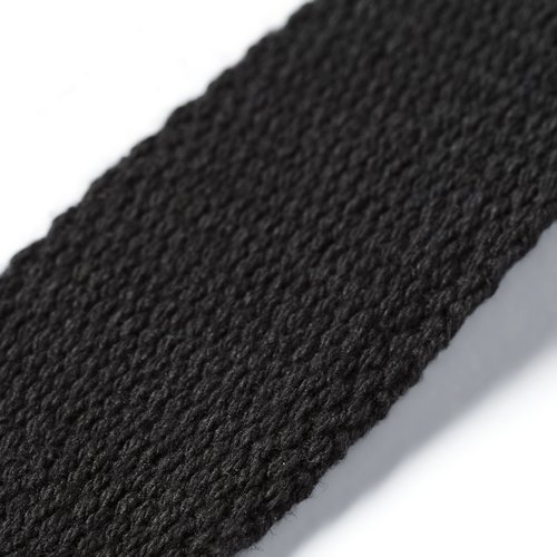 Sangle coton noire 30mm  - coupon de 3m - prym 965180