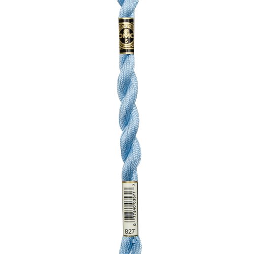 Echeveau coton perlé dmc n°5 col 827