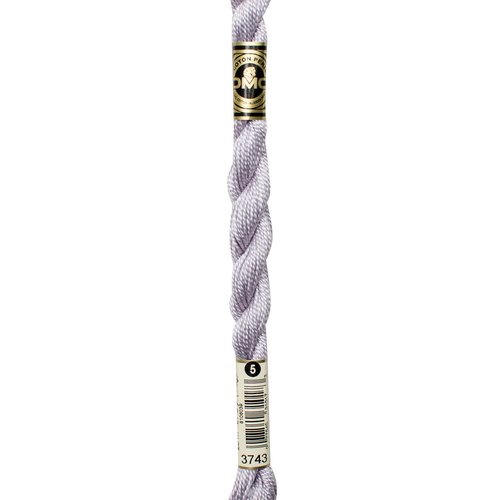 Echeveau coton perlé dmc n°5 col 3743