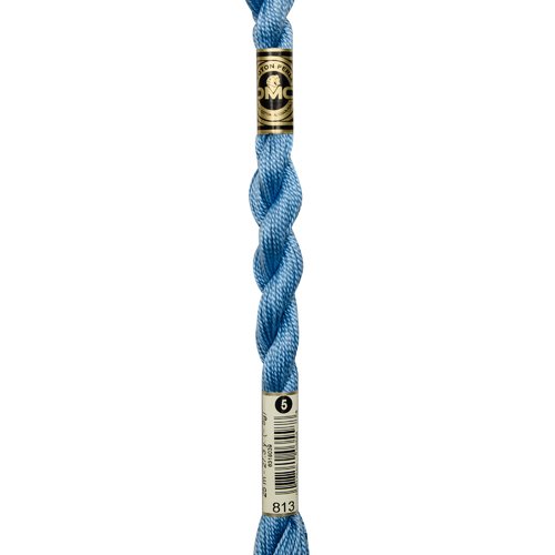 Echeveau coton perlé dmc n°5 col 813