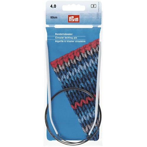 Aiguilles circulaires 80cm n°4 prym 211264