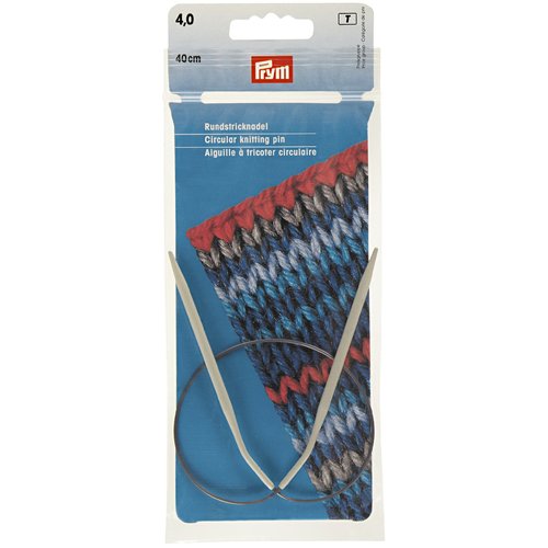 Aiguilles circulaires 40cm n°4 prym 211260